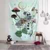 Tapestries Nordic Psychedelic Butterfly Tapestry Wall Hanging Bohemian Hippie Witchcraft Tarot Science Fiction Room Home Decor 221006