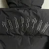 22SS Sıcak Satış Trapstar London Down Ceket Kadınlar Irongate Çıkarılabilir Kapüşonlu Kilpler - Siyah 1 1 En Kaliteli Kış Paltosu