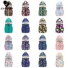 Gilet Autunno Inverno Ragazzi Ragazze Senza maniche Gilet di lana con cappuccio Giacca Cartoon Print Coat Bambini Warm Cashmere Vest Outwear Abbigliamento 2201006