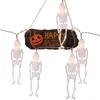 Dizeler Kafatası Garland Partisi Gece Hallowmas Dekoratif 2.5m 10 LED Tatil İpi Aydınlatma 2 Pil Noel Işıkları