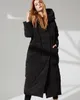 Parkas en duvet pour femmes 5XL veste en duvet de canard femmes hiver épais vêtements d'extérieur manteaux femme tissu de velours à capuche chaud vers le bas Super épais chaud Long Parkas wq698 220930