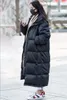 Womens Down Parkas Hooded Coat for Women Autumn Warm Thick Long Puffer Winter Ladies Jackets Couple Models Men and Women Parka Quilte 2209