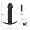 Wollgarn Analvibrator Prostata-Massageperle Einzelne Vibrationsmodi für Analspiele Analstimulator Butt Plug Sexspielzeug für Männer Frauen7514997