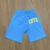 Short de créateur pour hommes, imprimé bateau, hip hop, skateboard, décontracté, ample, en coton, marque tendance de rue