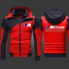 2023 Bmw m Power Mens Fashion Outwear Jacket Zipper Hooded Felpa con cappuccio di alta qualità Harajuku Athletic Wear Felpe con cappuccio casual S-3xl