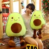 2022 Stuffed Animals 30cm Avocado Plush Toys Cute Pillow Cushion Kawaii Fruit Doll Toy For Children Throw Pillow Birthday Gift C77