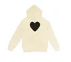 Felpe con cappuccio da uomo firmate da uomo Fashion Hearts Badge Felpa con cappuccio Trend Felpe in cotone Top da donna Etichette di abbigliamento A3 completo