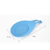 Siliconen hittebestendige lepel opslag rustgerei Holerhouder Bar Gadget Food Grade Keukenopslagrek Gereedschap 5 Color Lyx42