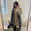 Scarves Women's shawl winter thickened scarf fashionable letter printing cashmere like warm scarf GC1677