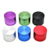 Original Tobacco Herb Grinder smoke accessory Metal Aluminum Grinders 4 Piece 30/40/50/56/63 MM Aluminum Alloy Hand Muller