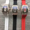 Mens Designer Richrd Mileres Montres mécaniques de luxe Montre-bracelet Mens Mécanique Weska Barrel Diamond Red Lip RM007 Sky Star Trend X7Y7N