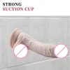 Godes dongs Appareils Sexuels pour Hommes et Femmes Faux Pénis Masturbation Féminine Simulation Souple Double Couche Silicone Femme Outils Sexuels 221006