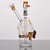 CHEECH Cup Hookahs Tortoise Bong with Downstem Oil Rigs Bubber Water Pipe with Glass Banger 14mm Joint Bongs for Smoking2042188