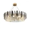 Chandeliers Led Crystal Stainless Steel Dimmable Lamp.LED Light.chandelier.LED Ceiling Light.chandelier Lamp For Foyer Bedroom Hall