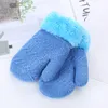 Bébé garçons filles hiver tricoté gants chaud doux corde plein doigt mitaines gants pour nouveau-né enfant en bas âge enfants accessoires 0-3 ans