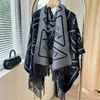 Scarves Women's shawl winter thickened scarf fashionable letter printing cashmere like warm scarf GC1677