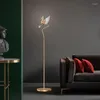 Table Lamps Nordic Aluminum Acrylic Fashion Unique Art Designer Swan LED Lamp Bedroom Bedside El Study Lighting