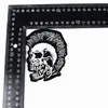 Muziek Punk Schedel Naaien Begrippen Muziek Rock Borduren Patches Voor Kleding Shirts Jas Ijzer Op Patch