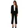 Pontas de duas peças femininas Tuxedos de xale de mulheres negras personalizadas para feminino para feminino um botão 2 seco de calça blazer