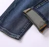 بنطلون جينز مصمم للرجال للرجال والنساء الأزياء العلامة التجارية الفاخرة للتطريز رفيعة رفيعة فورت دراجة نارية الهيب هوب دينيم بانت ملابس ملابس الرجال