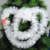 Decorazioni natalizie Decorazione di 2 mesi Nastro Ornamenti per l'albero Tinsel Decorazioni per la casa per feste Forniture natalizie
