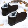 Winterplüsch verdickte warme Martin-Stiefel Herren-Freizeitschuhe Vielseitige wasserdichte Arbeitsschuhe aus Leder Herrenstiefel Schwarz Braun Größe 39-44 7085