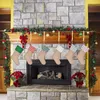 クリスマスデコレーションSメタル暖炉ストッキングハンガー便利なノンスリップのお祝いの雰囲気の家の装飾
