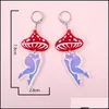 Dangle Chandelier Vintage Mushroom Dangle Earrings Acrylic Cute Tiny Dancer Beautif Legs Ballet For Women Fashion Jewelry A Bdehome Dhwuz