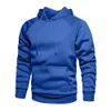 Mens Hoodies Sweatshirts Winter Fashion Thick Fleece Hip Hop Långärmning Pullover Male Autumn Solid Color Clothes 221007