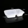 Engångskoppar Straws Lunch Box Injection Plastic Transparent Square Multi-Specification Takeaway Packaging Food 221007