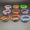 National Flag LED Silicone Bracelet Party Favors Soccer Fan Light Up Wristband Sprots Rave Glowing Gift