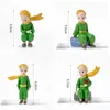 ديكور منزل آخر جميل The Little Prince Rose Action Figure Resin Collection Mode Doll For Girl Boy Gift Desktop Decoration 221007