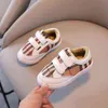 Mode geruite canvas schoenen jongens baby Europese stijl PU patchwork meisjes casual skateschoen kindersneakers Veelzijdig