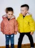 Piumino per bambini Parka imbottito in cotone Cappotti Addensare vestiti caldi Neonate Cerniera Giacca con cappuccio Bambino Bambini Ragazzi Capispalla invernale 221007