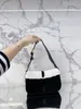 Classic designer Women's evening bag cowhide Plush design luxury brand Ladies handbag lovely wool New winter products 25cm with box