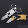 Knife Stainless Steel Mini Folding Knife Outdoor Survival Tool Portable Tactical Mti-Purpose Gf561 Drop Delivery 2021 Home Ga Bdesybag Dhl4X