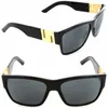Óculos de sol polarizados quadrados masculinos Mod. 4296 Moda de óculos de sol de moldura completa Mulheres masculinas