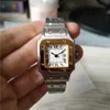 Nueva moda mujer vestido reloj relojes con movimiento de cuarzo caja de acero inoxidable reloj femenino reloj de pulsera 041285q