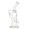 14mm dişi eklem ile yüksek kaliteli 11.8 inç geri dönüşüm bong bong - cam su bongları - bong yağ teçhizatı bubbler