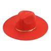 Hüte für Frauen Fedora Hut Große Größe Männer Kappen Männlich Solide Große Krempe 9,5 cm Formale Hochzeit Casual Kirche jazz Caps Sombreros De Mujer