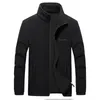 Men's Jackets Fleece Autumn Spring Large Size Big and Tall Men Clothing Liner Cardigan Plus Coat Male 9XL 8XL 7XL 6XL 221007