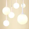 Lâmpadas pendentes Euignis Lampe Deco Luzes Moderne Gang Eetkamer Nordic Multi-head Slaapkamer Bar Glazen Bol Lâmpada Iluminação Moderna