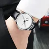 Polshorloges luxe heren horloges mode legering mesh lederen riem kwarts zakelijke horloge kalender mannelijke klok casual reloj