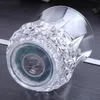 7oz LED 플래시 워터 유리 파인애플 형태의 물 감지 LED 플래시 라이트 라이트 라이트 라이트 라이트 라이트 와인 맥주 음료 컵 홈 파티 바 공급