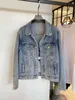 2021 spring and autumn mens women Denim jacket quality jackets for men zdll0404.