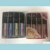 Lipgloss-Make-up, 4 Farben, Lipgloss-Set, matt, wasserfest, nicht klebend, feuchtigkeitsspendend, langlebiger Lippenstift, Drop-Lieferung 2021 Hea Topscissors Dhnem