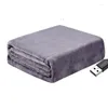 Couvertures Chauffage USB Couverture électrique 5v Lit simple Grand chauffe-canapé Matelas chauffant Feuille Manta Electrica