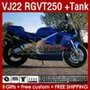 Tanques para Suzuki RGVT250 VJ 22 RGV RGVT 250 CC RGVT-250 160NO.188 RGV250 SAPC VJ22 90 91 92 1993 1995 1996 Glossy 1996