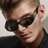 Óculos de sol steampunk punk irregular para homens designer de moda cópia de sol vintage tonalidades retro sunnies masculino 242o