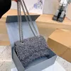 5a Winterhandtaschen Umhängetasche Marke Designer Pelz Leder Brieftasche Qualität Crossbody für Frauen Klassiker berühmte Einkaufsbörsen 220812